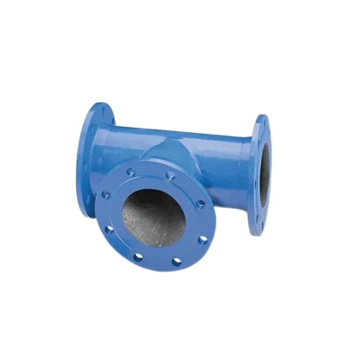 Тройник чугунный напорный фланцевый DN100х65х100 PN10 L=400мм