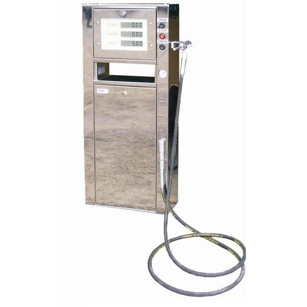 Колонка УЗСГ-01-1ЕН (однорукавная, трехстрочная индикация, нерж. корпус)